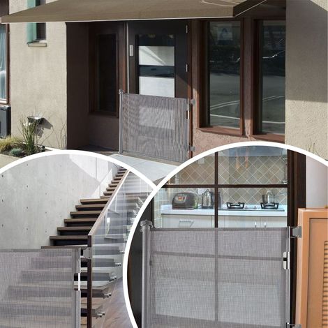 Expandable Child Safety Gate for Doors and Stairs (1/5)
