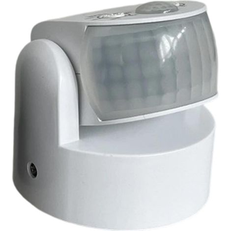 Détecteur de mouvement extérieur 110V240V, interrupteurs de mouvement automatiques à rotation 180-360°, détecteur de lumière
