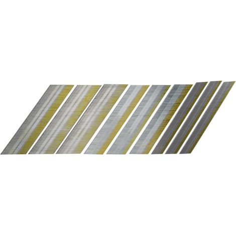 15 Gauge da Angled Nails Accessories 34-Degree 900-Pack Metal Accessories Air Row Nail Galvanized Size Assorted (2-1/2inch, 2inch, 1-1/4inch 300 Per Sizes) (1/5)