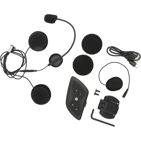 Intercom Bluetooth étanche IP65 pour casque de moto (1/5)