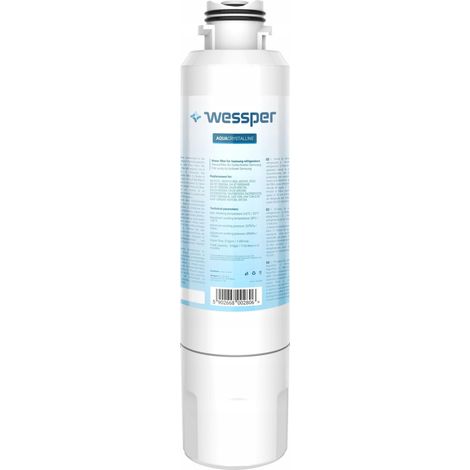 Samsung Filtre à eau blanc et bleu pour réfrigérateur (1/3)
