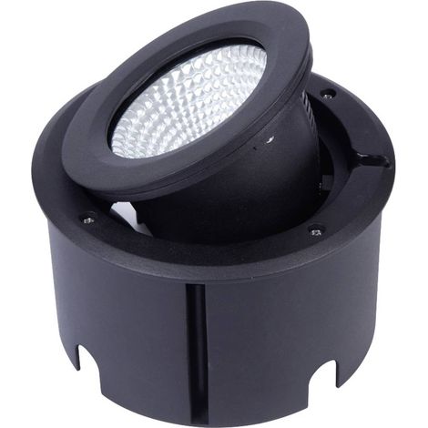 Spot encastré sol ARCTIC noir LED 12W IP67 4000K Lutec (1/4)