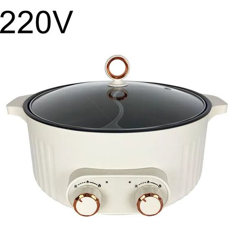 (Blanc, 8 L) Bouilloire électrique Yuan Yang, grande capacité 7 L, tout-en-un (1/5)