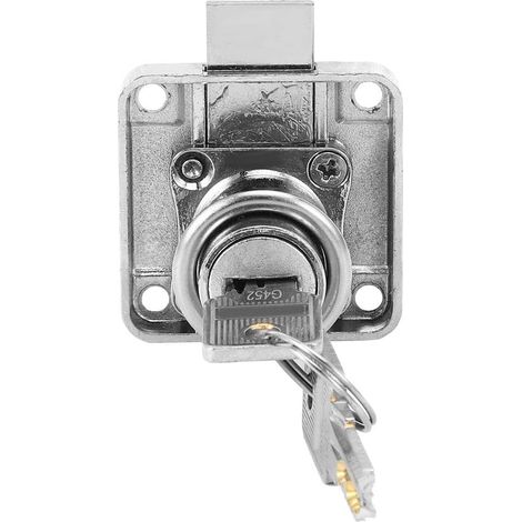 Serrure de porte tiroir en alliage zinc Zopsc, trou 19 mm, pour (1/5)