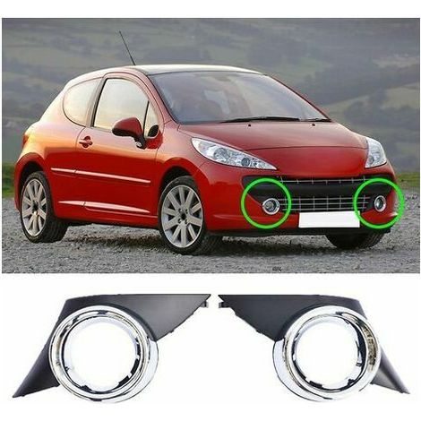 Auto-Nebelscheinwerferabdeckung vorne links für Peugeot 207 Sport 2006–2009