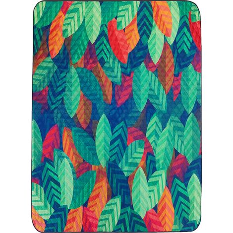 Tapis De Pique-nique - Imperméable - En Polyacétate Et Polyester 210T - Pour Extérieur Camping Fête - 200 X 150 Cm - 1 Pièce (1/5)