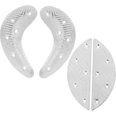ERINGOGO Lot de 2 paires talonnettes métalliques pour la (1/5)