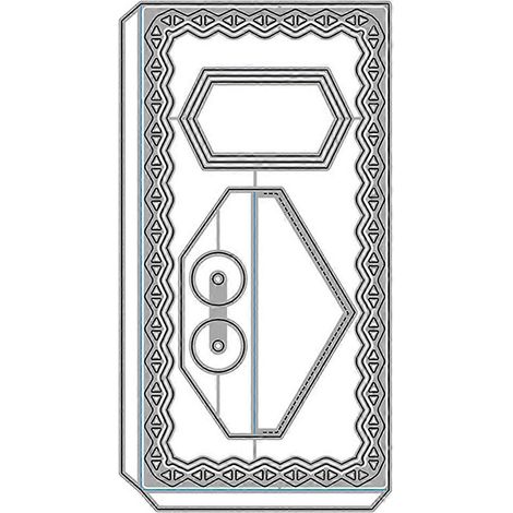 Matrices de découpe en métal pour enveloppes, pochoirs, scrapbooking, cartes en papier, moules et décorations en relief (1/4)