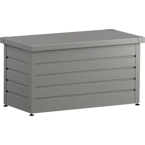 Hörmann Ecostar Gartenbox "Euroline Trend", graualuminium, 130,0 x 60,0 x 62,5 cm (1/5)