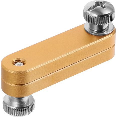 Herramientas para trabajar la madera: Regla de acero, calibre, calibrador de marcado para carpintería, bloque fijo y preciso. (1/5)