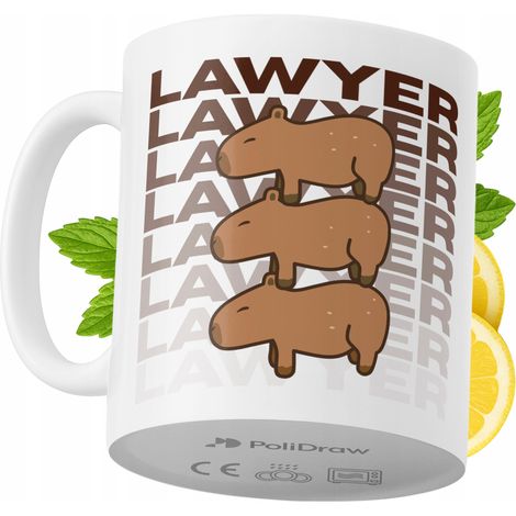 Lustiger Anwaltsbecher mit witzigem Textdesign – ideal für Geburtstage, Namenstage und Feiertage. Hochwertiger Becher für besondere Anlässe im Büro oder Homeoffice. Farbe: Weiß, 330 ml.