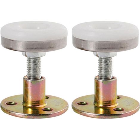 2pcs Réglable Tige filetée anti-secousse pour lit, support mural télescopique d'espace, outil de fixation tailles:L (1/5)