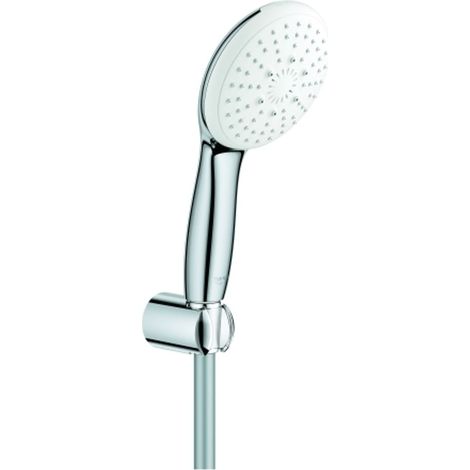 GROHE Wandhalterset Tempesta 110 278493 3 Strahlarten Schlauch 1750mm chrom, 27849003