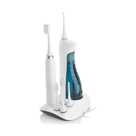Eta ETA270790000 cepillo eléctrico para dientes Cepillo dental sónico Azul, Acero inoxidable, Blanco