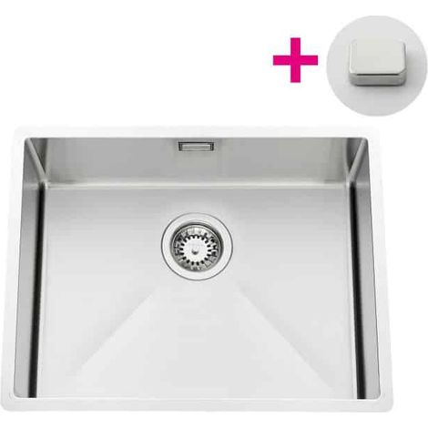 Evier Luisina Vibrato EVSP54 Inox Lisse - 000000 (1/2)
