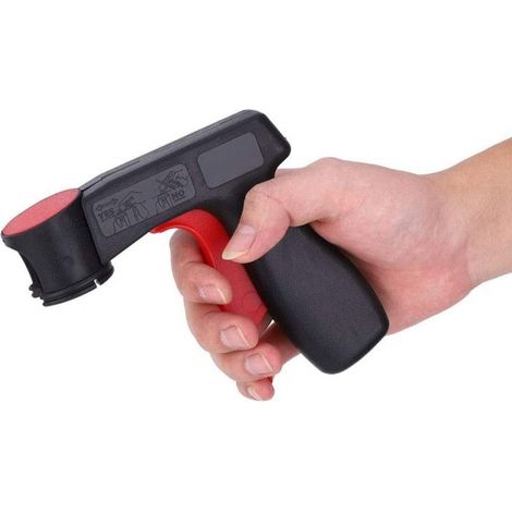 Poignée pistolet professionnel pour bombe de peinture spray gun SURDISCOUNT (1/5)