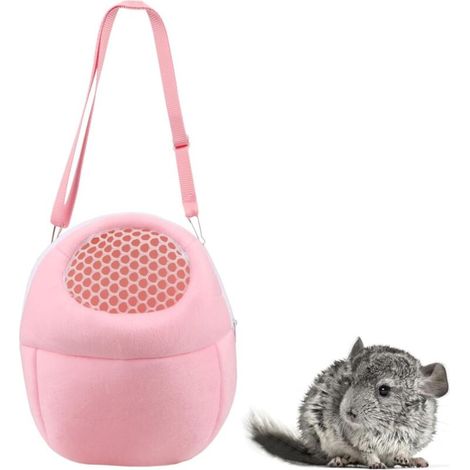 Sac à dos de transport pour animaux, sac de voyage portable, sac d'extérieur respirant, sac adhésif, convient aux petits animaux de compagnie, hérissons, hamsters, phalangers volants, chinchillas, coc