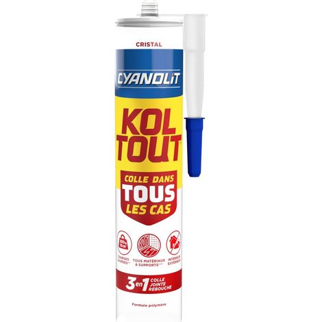 Pegamento transparente Koltout Cyanolit, cartucho de 290 ml CYANOLIT (1/3)