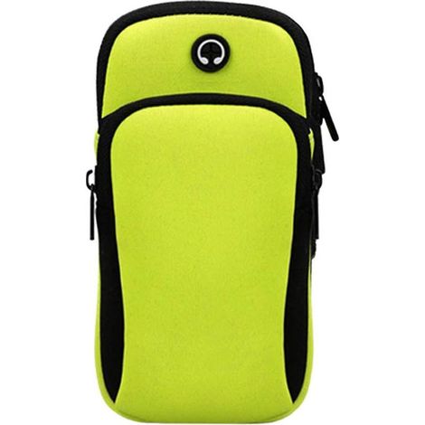 Pochette de poignet portable pour sports de plein air avec porte-téléphone et sac portefeuille (1/3)