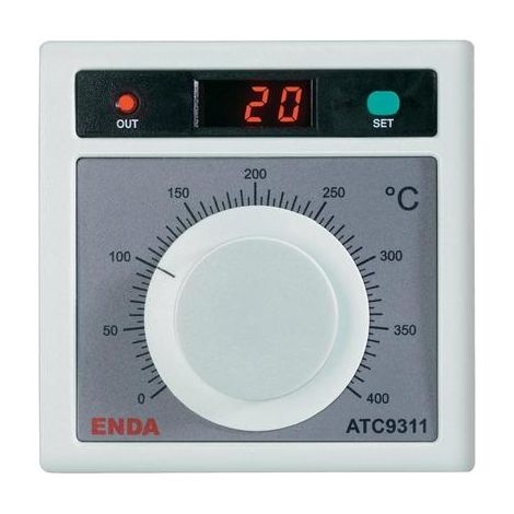 Enda ATC9311 FE 400°C Regulador de temperatura compacto