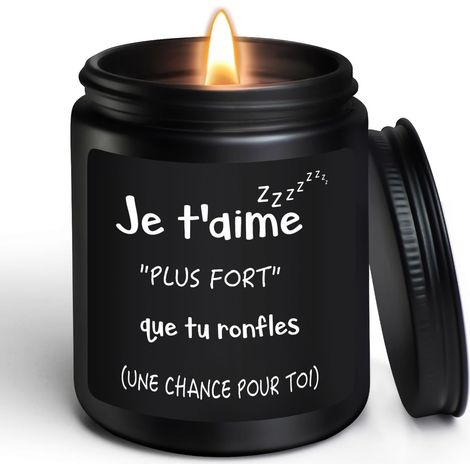 Cadeau Homme Amour Cadeau Saint Valentin pour Homme Bougie Parfumées Cadeaux Anniversaire Noel ST Valentin pour Amoureux, Petit Ami, Mari, Couple (1/5)
