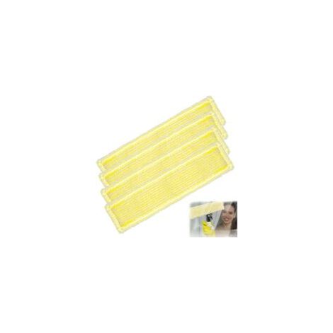 Chiffons en microfibres pour nettoyeur de vitres Kärcher WV 2/WV5 - Crezuo (1/4)