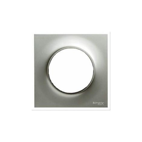 Plaque aluminium 2 postes Odace Styl Schneider