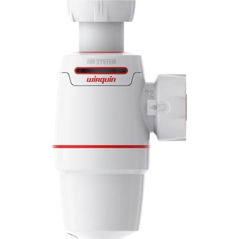 Sifón neo aire lavabo cero fuga ruido olor WIRQUIN Diam.32 mm WIRQUIN