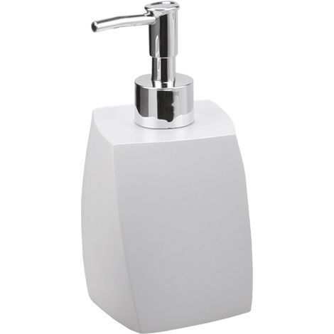 Optima Suza Polyresin-Seifenspender, Weiß (SUZ99)