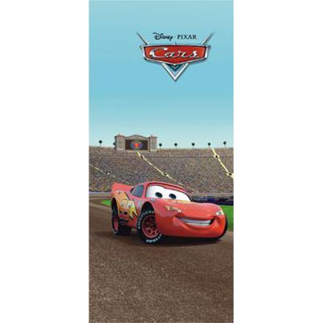Poster porte Cars Flash Mc Queen Disney intisse 90X202 CM (1/3)