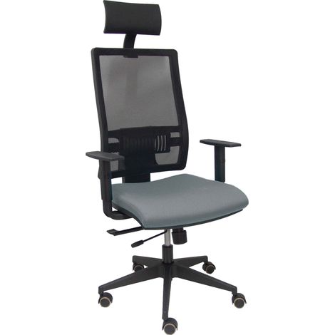 Silla Horna traslack bali gris brazos regulables ruedas parqué y cabecero