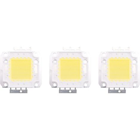 3X Haute Puissance 30W LED Puce Lumiere Lampe Ampoule DIY Blanc 2200LM 6500K