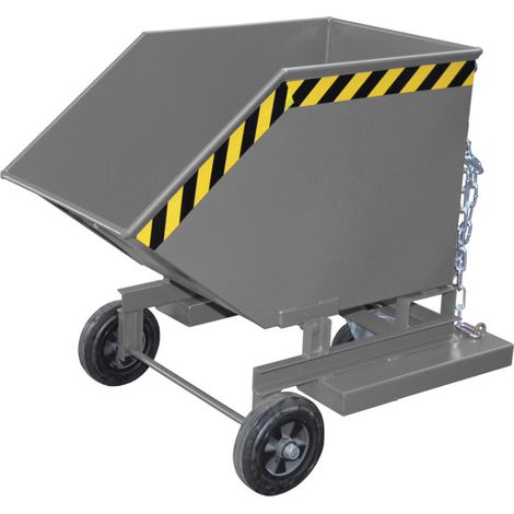 Bauer Südlohn Camion benne KW-ET 250, peint, gris souris (1/4)
