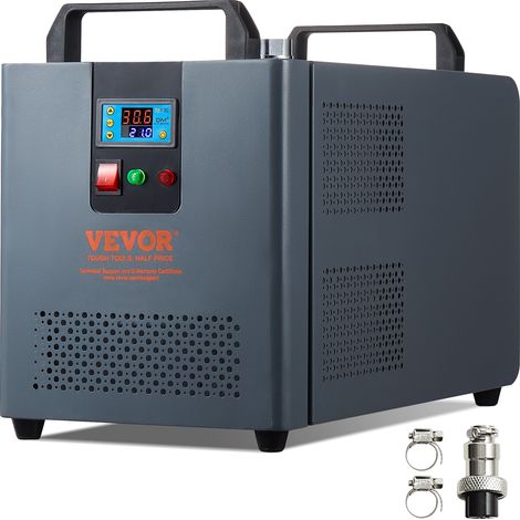 Vevor – Refroidisseur d'eau industriel 200 W – Réservoir 12 L – Débit 7,8 L/min – Pour machines de gravure laser CO₂ - KH-6000