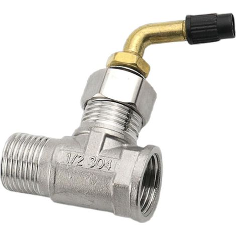 Connecteur Antigel pour Robinet Jardin Extérieur en Acier Inoxydable (1/5)