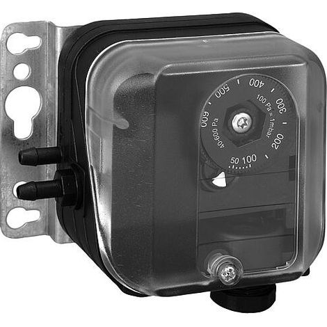 Pressostat différentiel, 40...600Pa, réglage interne, JDL-112
