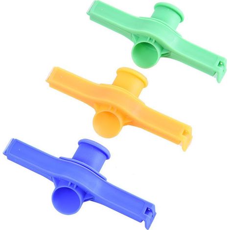 Sollbry mittelgroßer Lebensmittelbeutel mit Verschluss, geeignet für Mehl und Milchpulver, wasserdichter Auslaufverschluss, feuchtigkeitsbeständig (1/5)