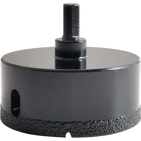 80mm Brazed Core Diamond Hole Saw Drill Bit Hollow Hole Cutter for Glass Porcelain Tile Marble Ceramic Granite (1/5)