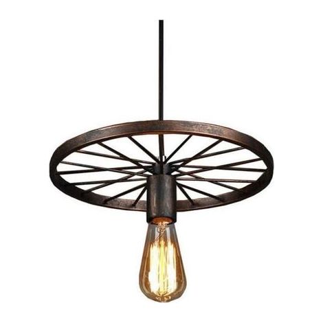 Pendelleuchte E27 Retro Industrielle Hängelampe Loft Rustikal Runde Hängend Eisen Käfig Esszimmer Bauernhaus Café Hängeleuchte