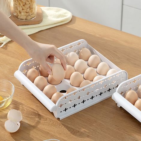 Eieraufbewahrungsbehälter/Schublade für 20 Eier. (1/5)