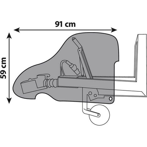 Copertura di protezione per giunti dei carrelli e roulotte (1/5)