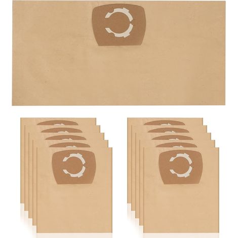 11 Staubsaugerbeutel für Parkside PWD 12A1, 12B2 (1/4)