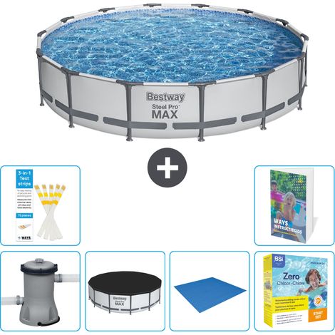 Bestway Steel Pro MAX Rund - 427x107 cm - 7-teilig S198