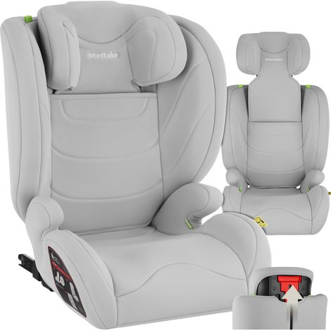 Siège auto i-Size base ISOFIX et protection contre les chocs gris