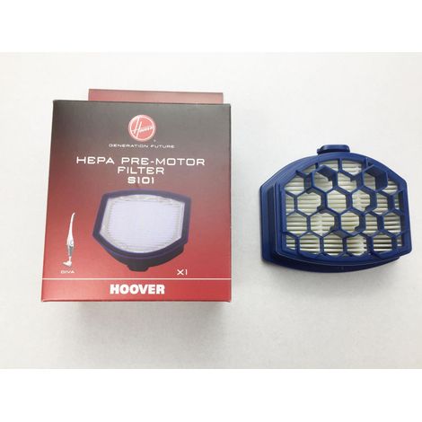 HOOVER DIVA FILTRO EPA ORIGINALE 35601149 ASPIRAPOLVERE PRE MOTORE S 101 (1/2)