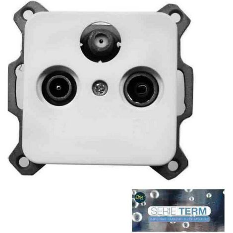 Presa TV FM SAT da incasso serie Term EDM Blister