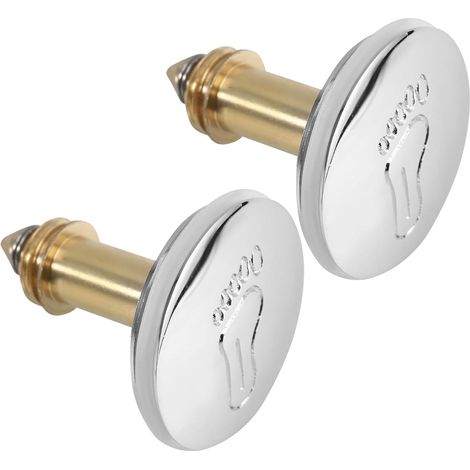 2 bouchons de vidange pour baignoire lavabo Bouchons de (1/5)