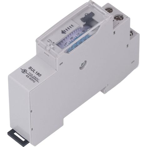 Minuterie mécanique étanche 24 h 110-250 V CA pour moteur de (1/5)