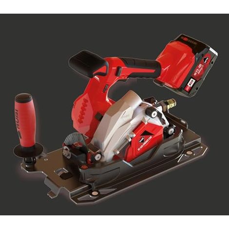 Cortadora Circular a Batería de 18V para Cerámica de Gran Formato y Porcelánico, Sierra Circular con Motor Brushless