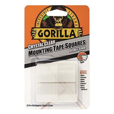 Gorilla Glue 3044111 Mounting Tape Squares x 24 3044111 GRG0854 (1/2)